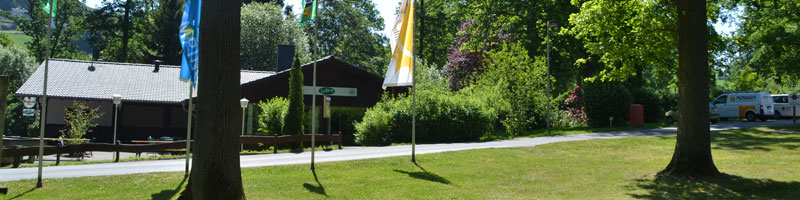 Camping im Eichenwald
